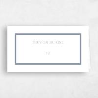 Blue Wedding Place Card - Artvin
