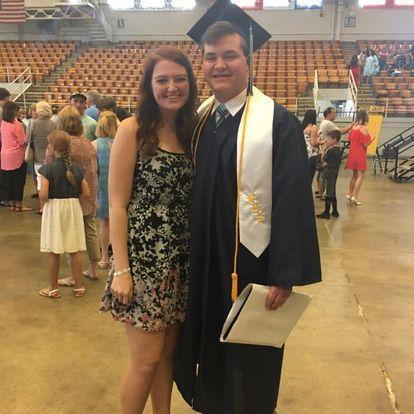 Jonathan's high school graduation 2017