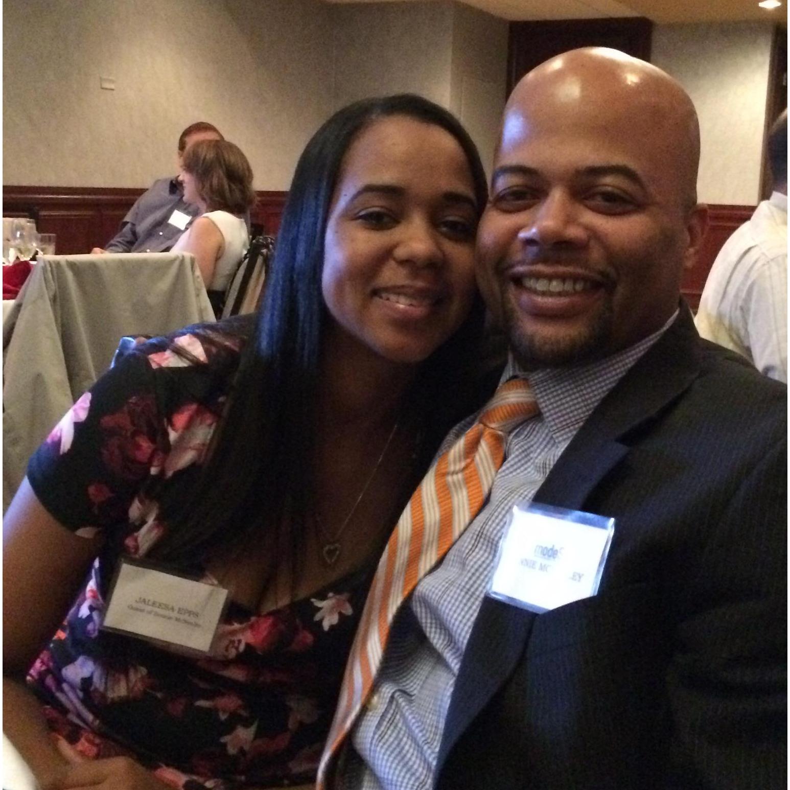 Date night at job Xmas party. December 2015