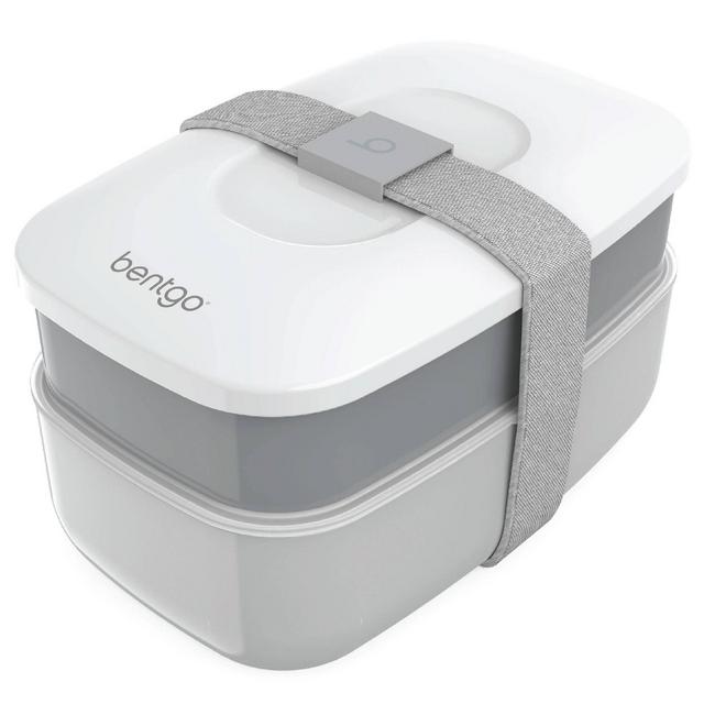 Bentgo Classic All-in-One Stackable Lunch Box - Gray