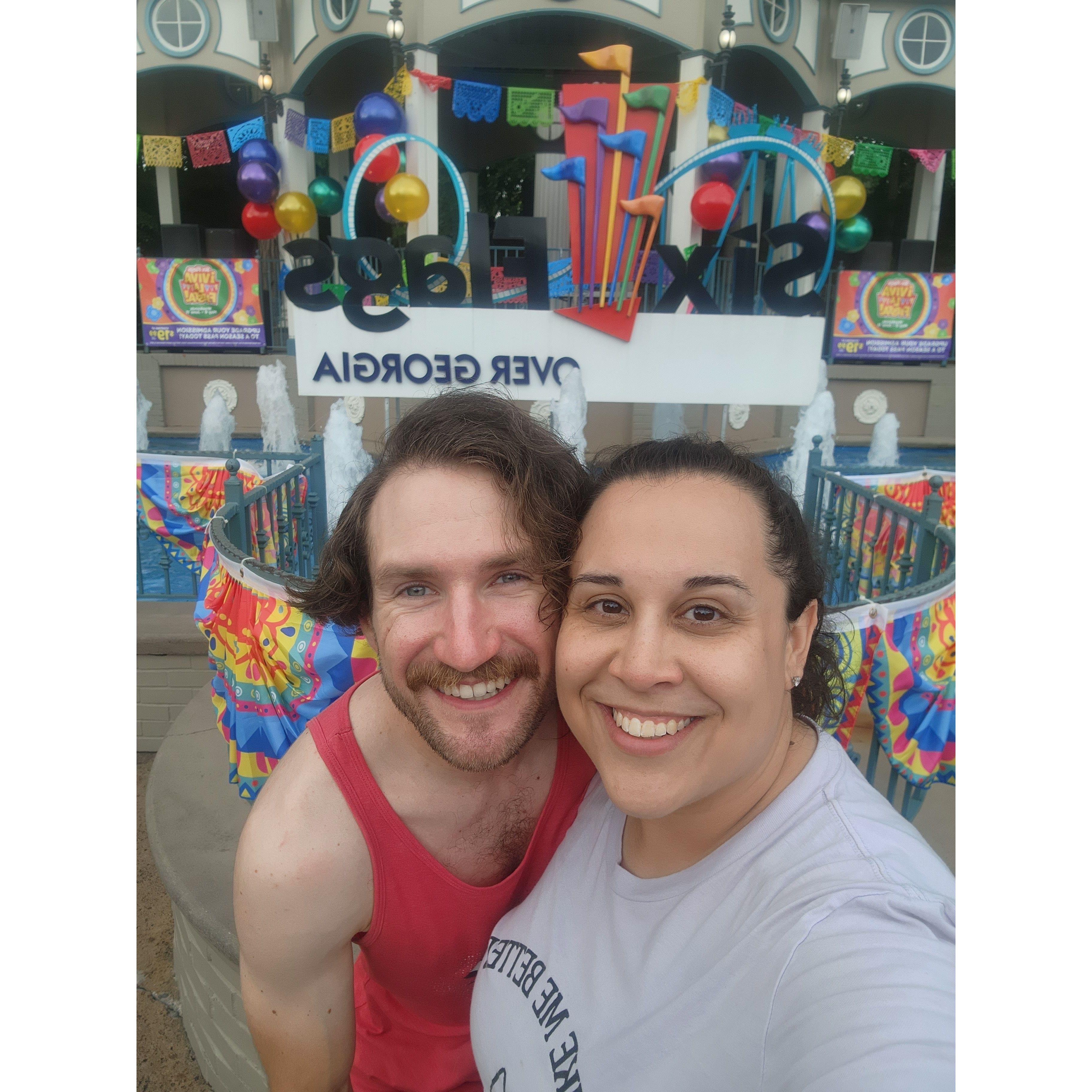 Riding that rollercoaster of love! (This caption made me cringe but I had to leave it.) lol 05.20.23