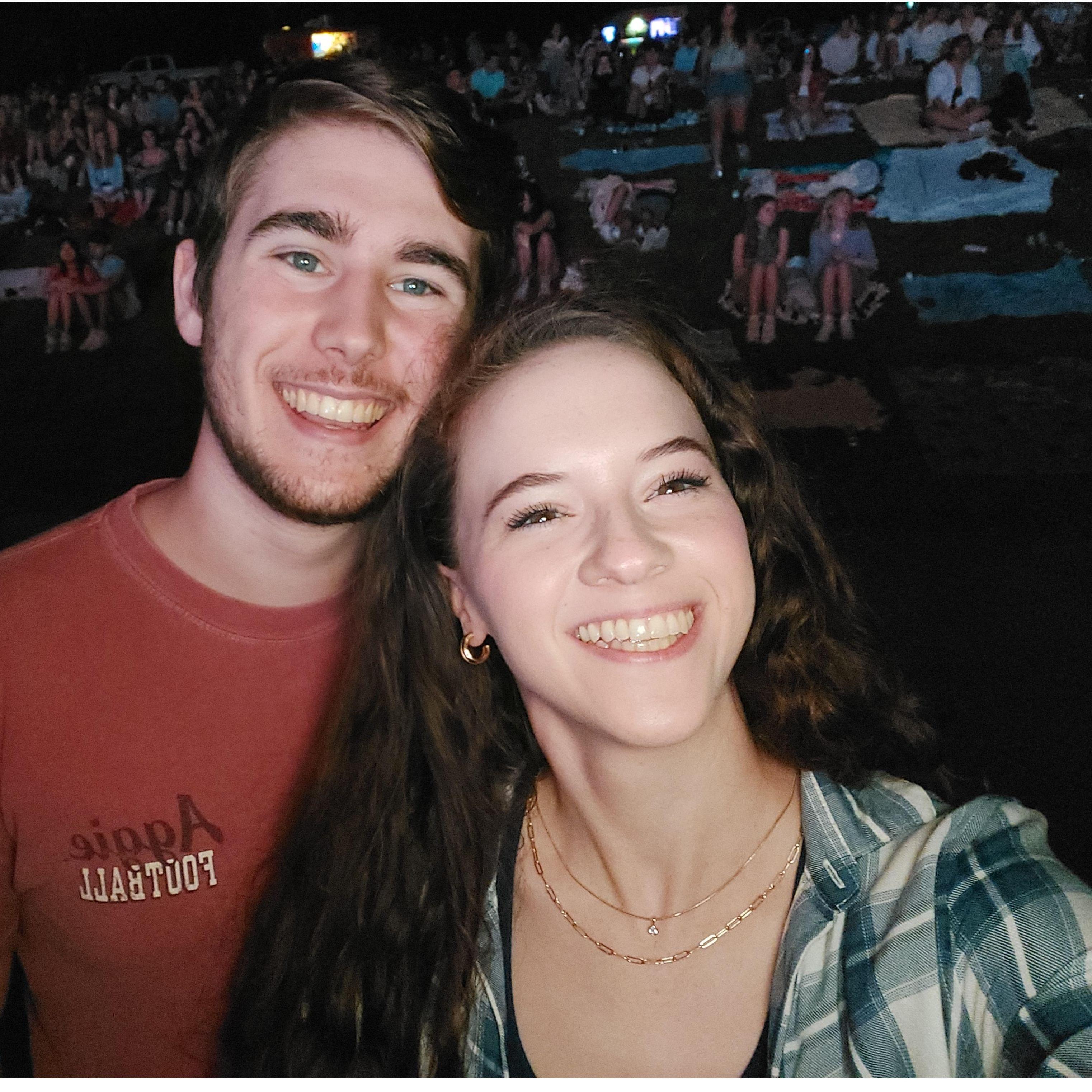 One of many concerts together!