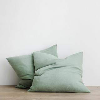 Linen Euro Pillowcase, Set of 2