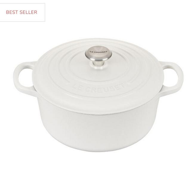 Round Dutch Oven - Matte White - 5.5 Qt. OR SIMILAR STYLE BAKING PAN