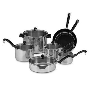 Farberware® Classic Series™ II Stainless Steel 12-Piece Cookware Set
