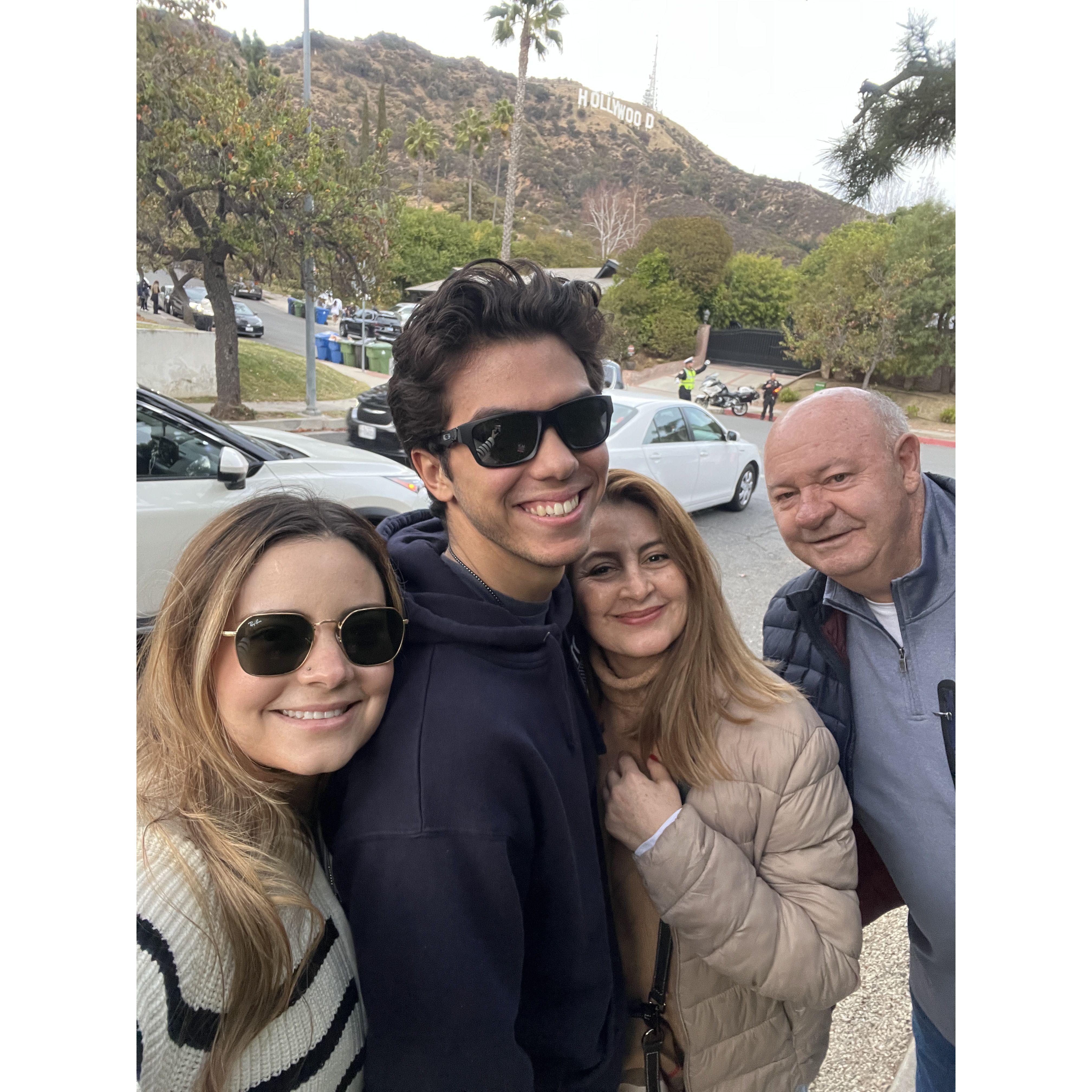 Meeting the parents Roldan style. Such a fun time touring around with Valentina's parents