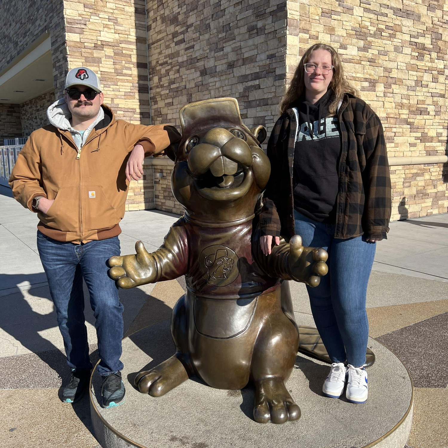 Us with Mr. Buccee