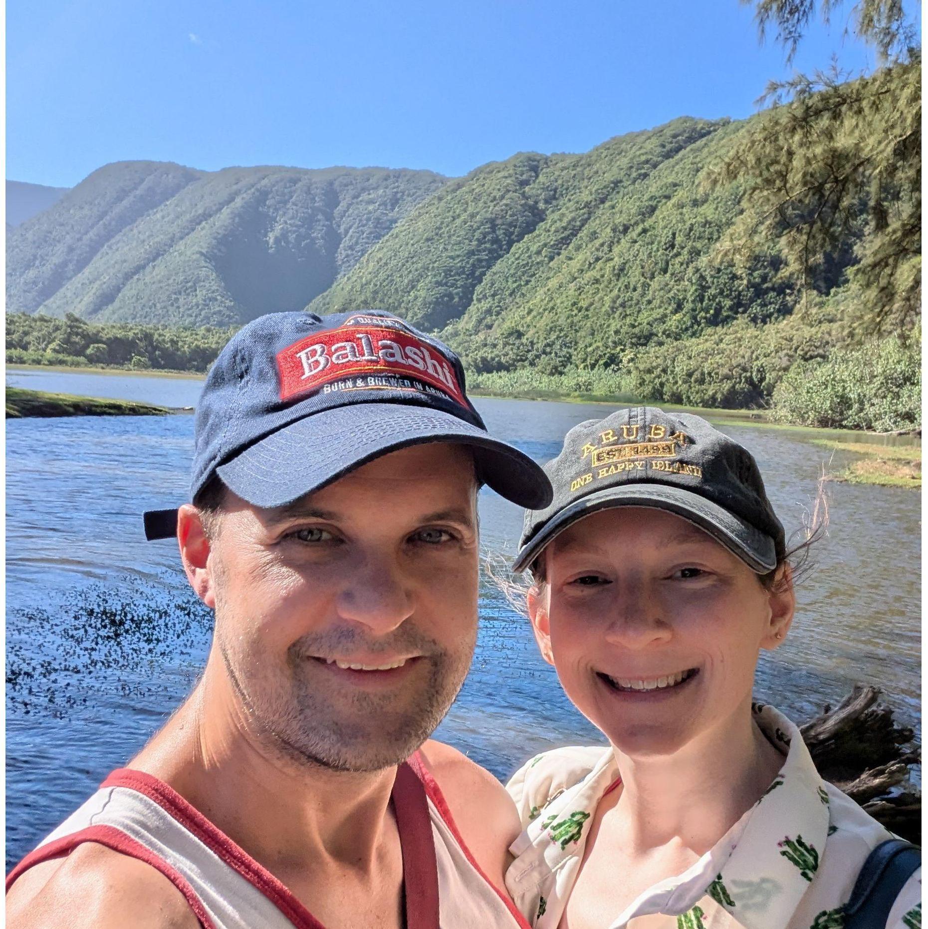 Taken moments before a T.Rex stormed out of the hills and ate the smaller dinosaurs gathered by the water.