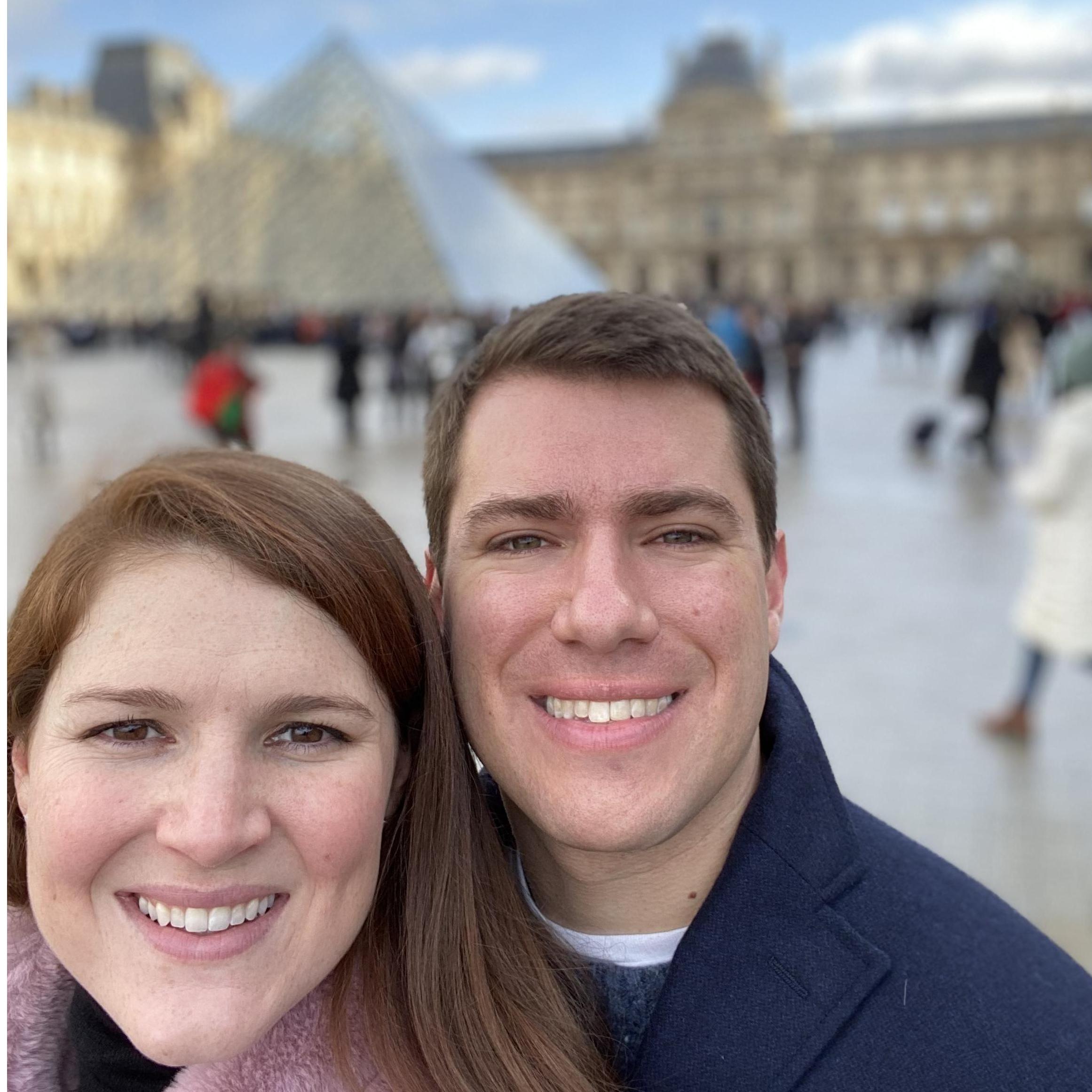 Playing tourists in Paris