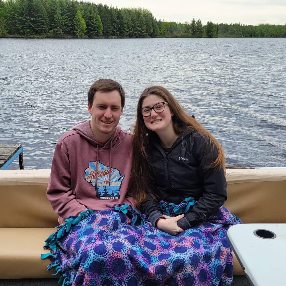 Jordan's first time visiting Madeline's grandpa's cabin in Minocqua!