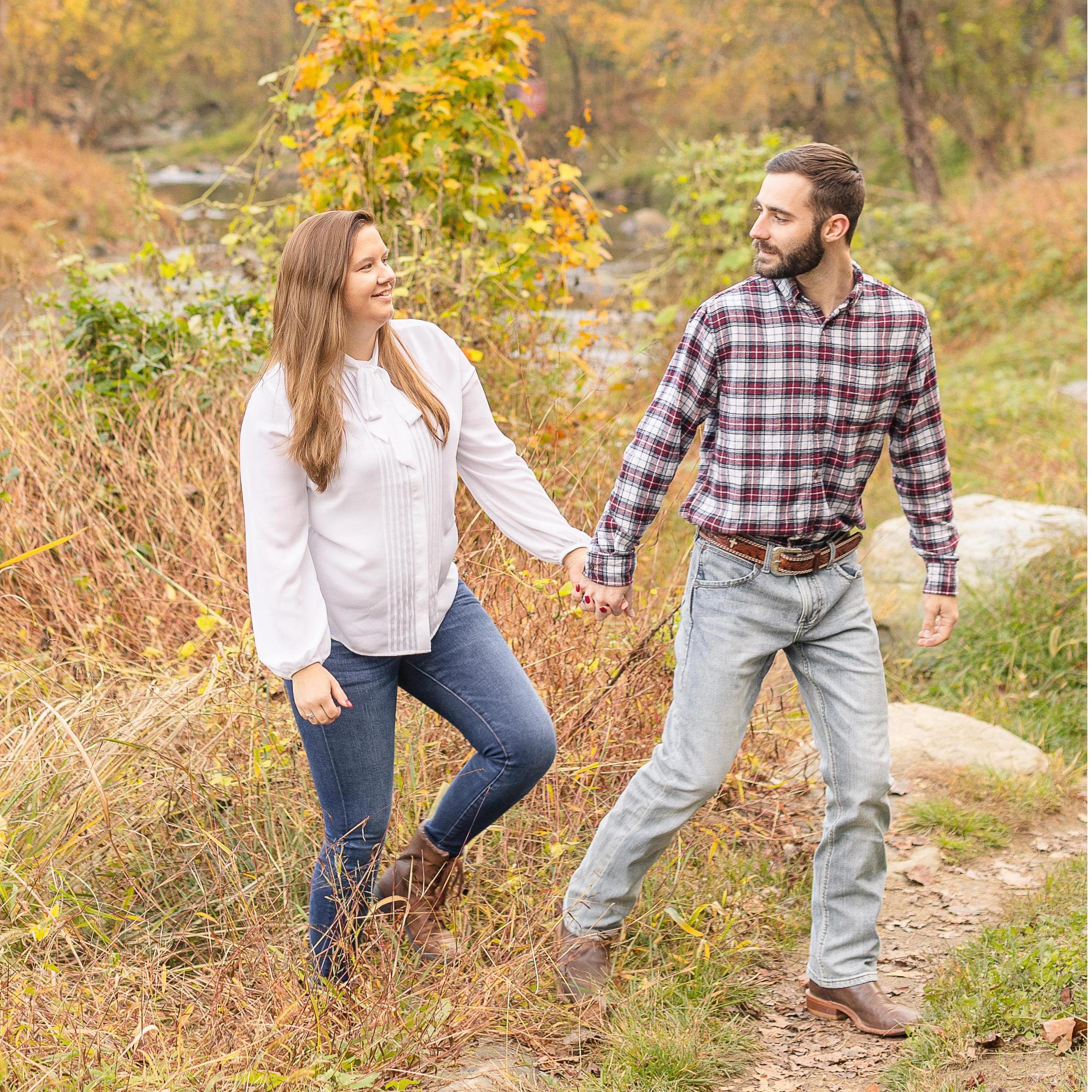 Engagement pictures at the King and Queen's Seat at Rock's State Park, Maryland
Oct 2020