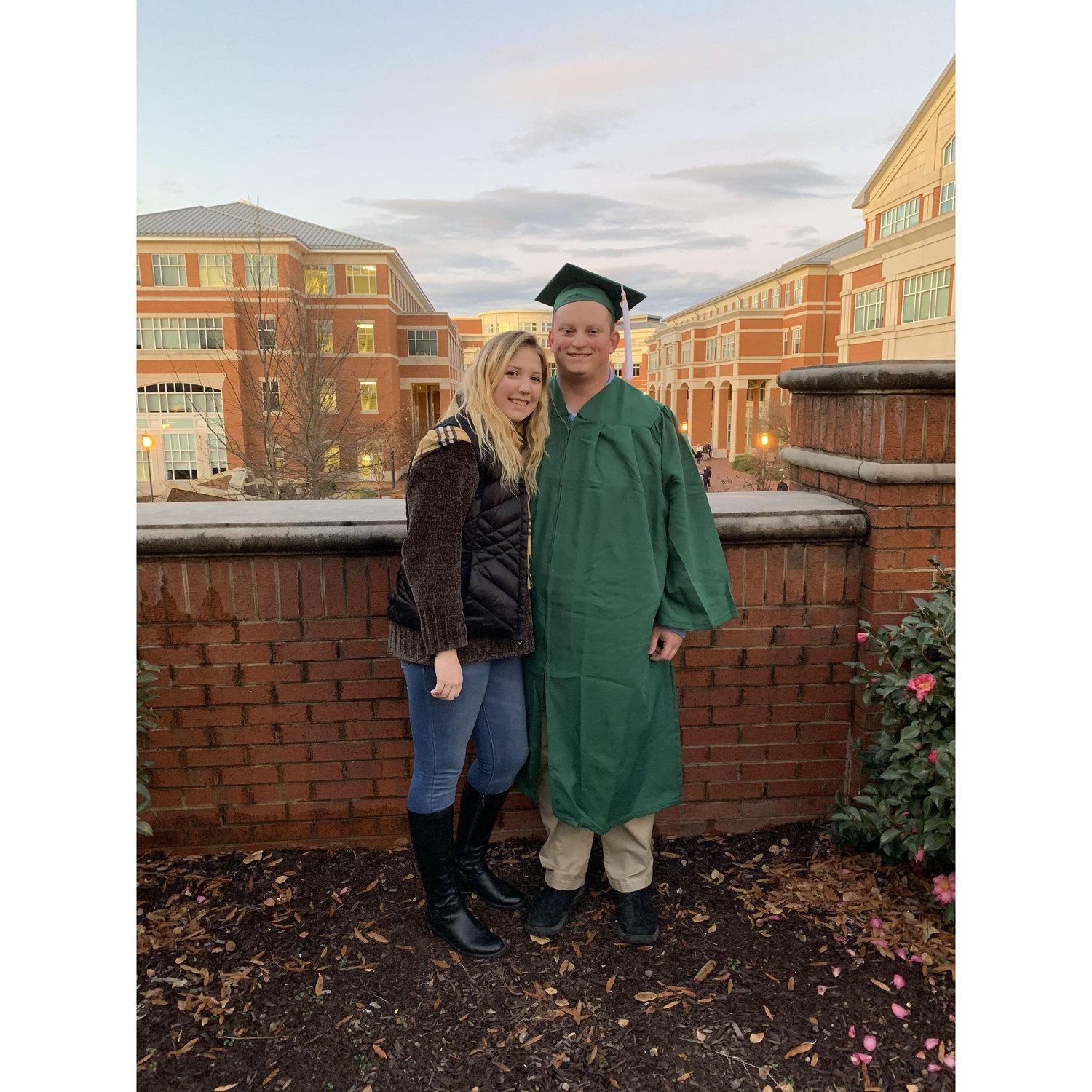 Nick's graduation