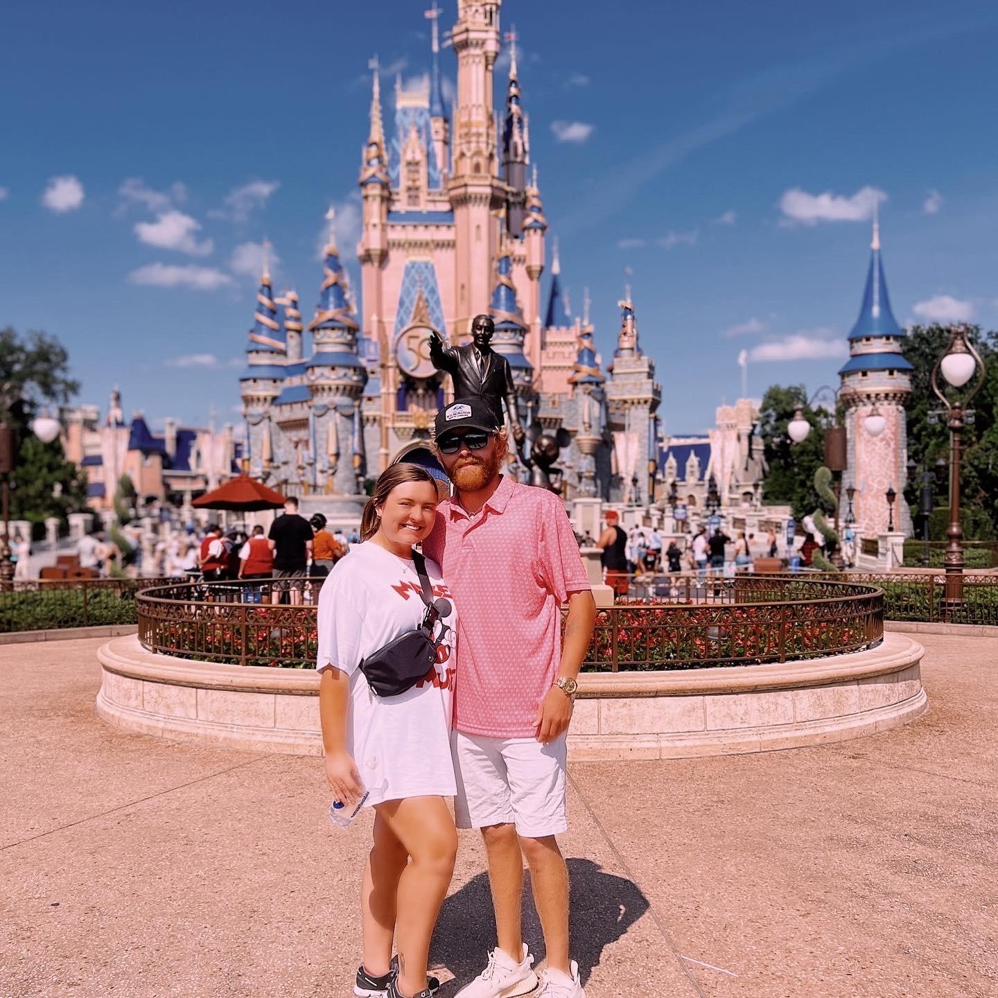 Noah & Kayla go to Disney World, 2022.