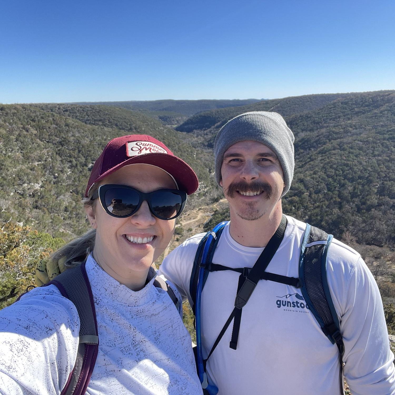 Hiking at Lost Maples Natural Area