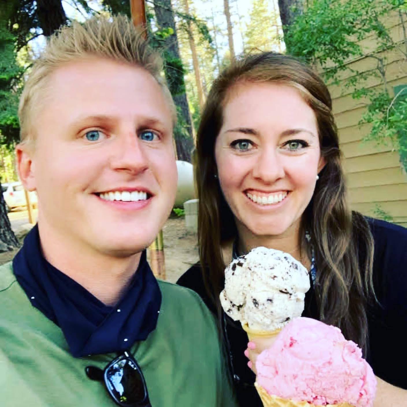 Ice Cream in Lake Tahoe