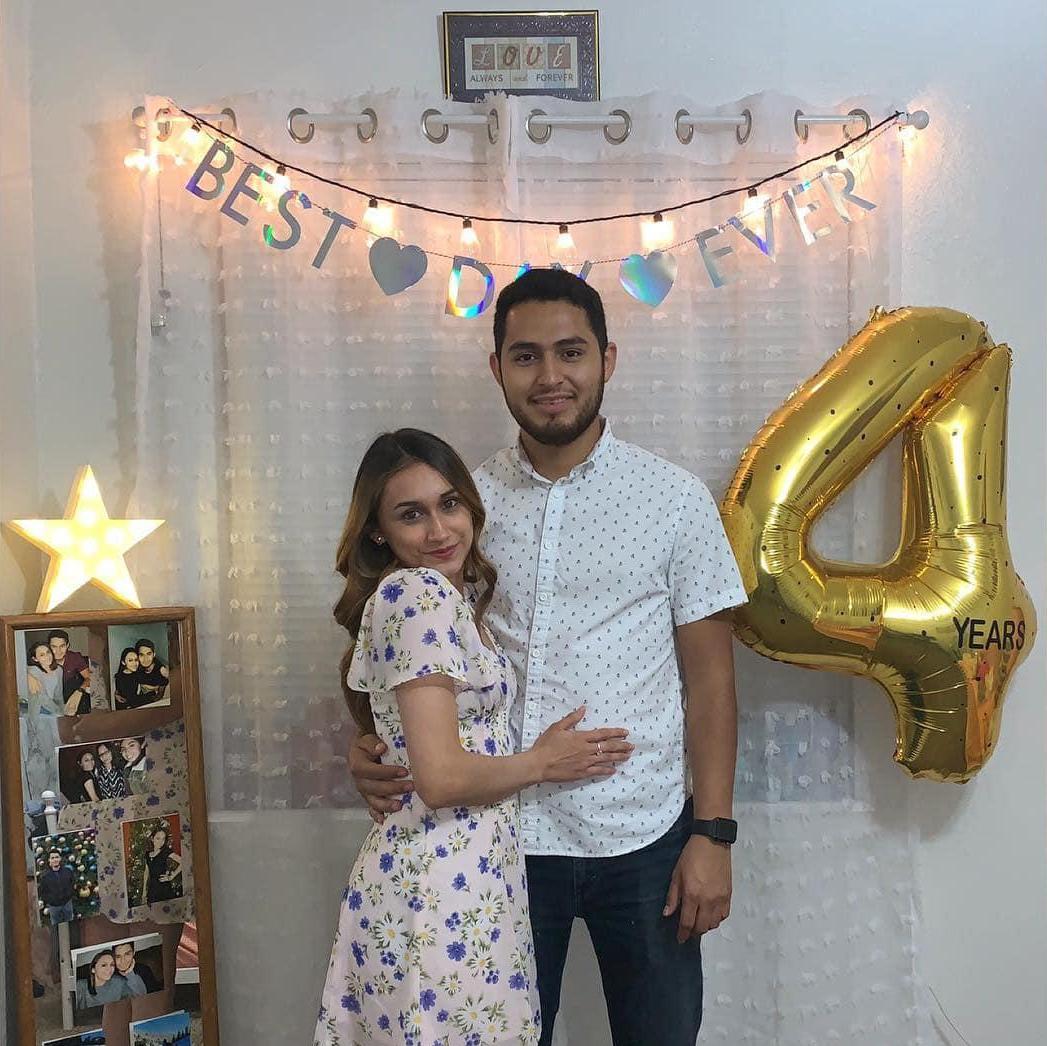 Our four year anniversary, I was ready for an engagement at this point lol.
Nuestro cuarto aniversario.