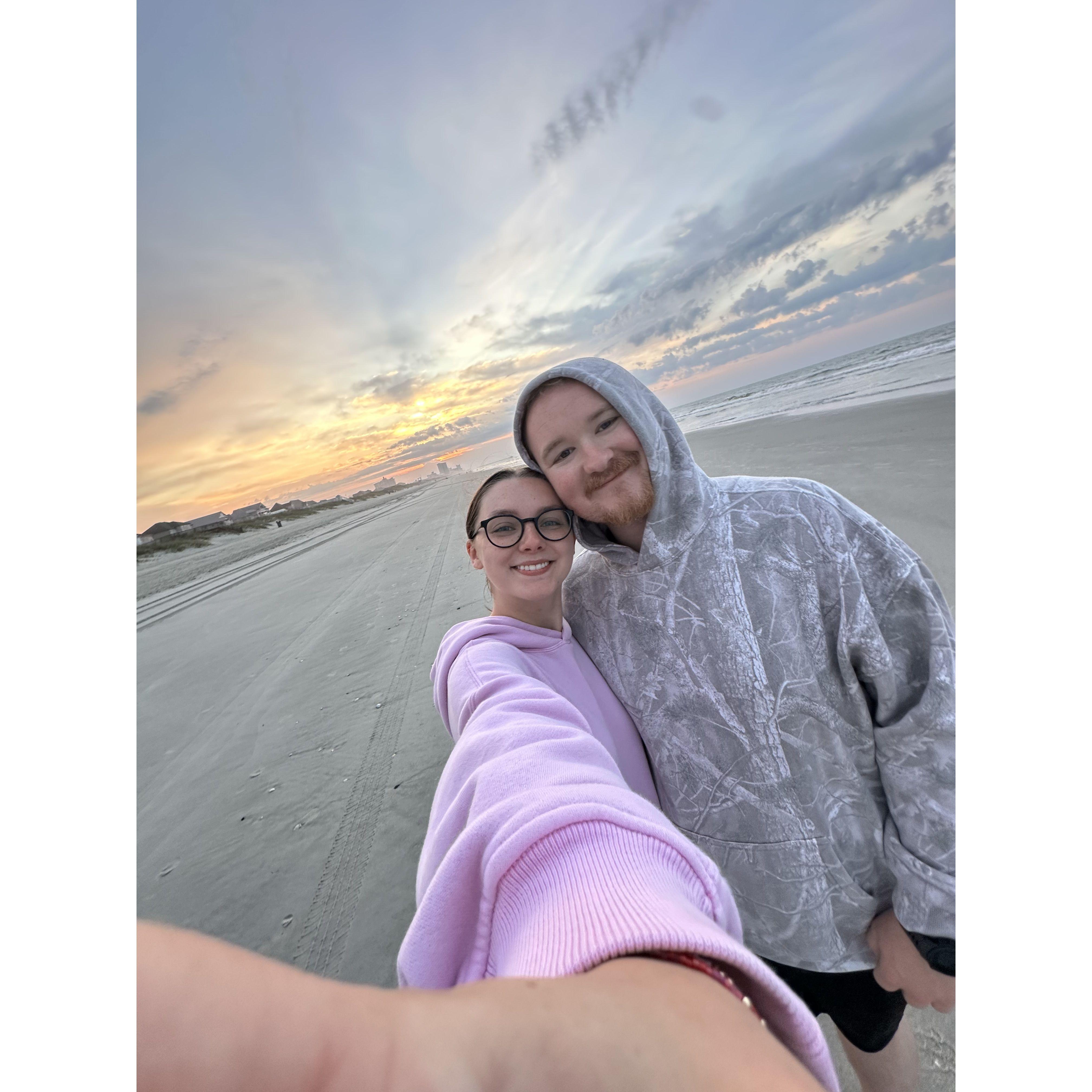 we've watched soooo many sunrises + sunsets