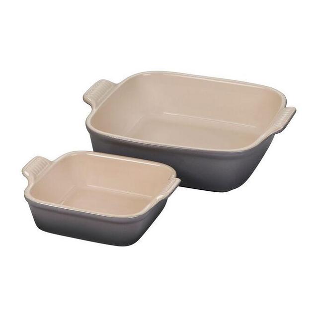 Le Creuset® Square Bakers, Set of 2, Oyster