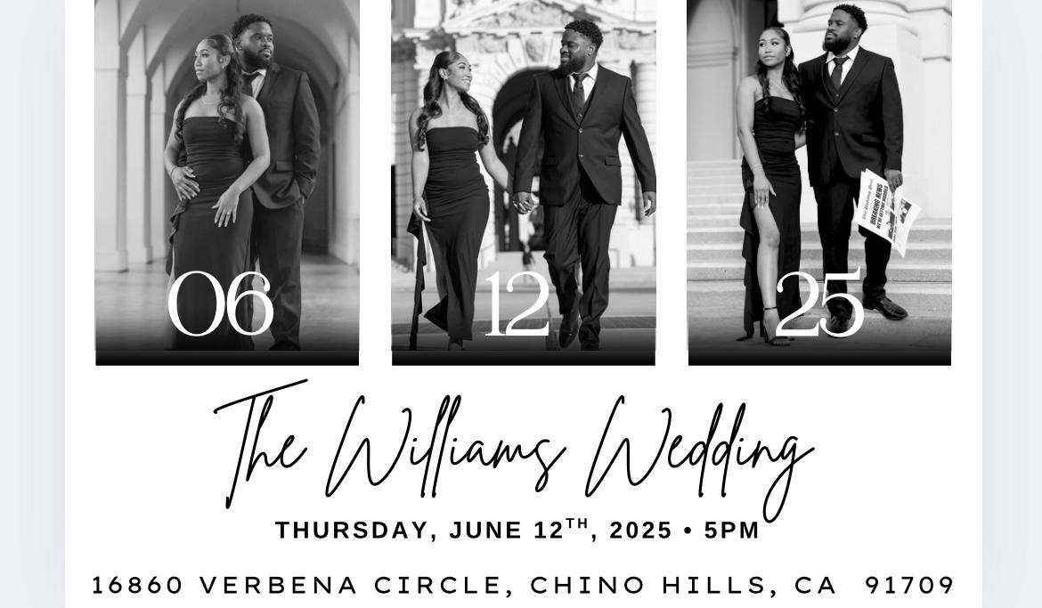 The Wedding Website of Sydney Holloway and Brad Williams