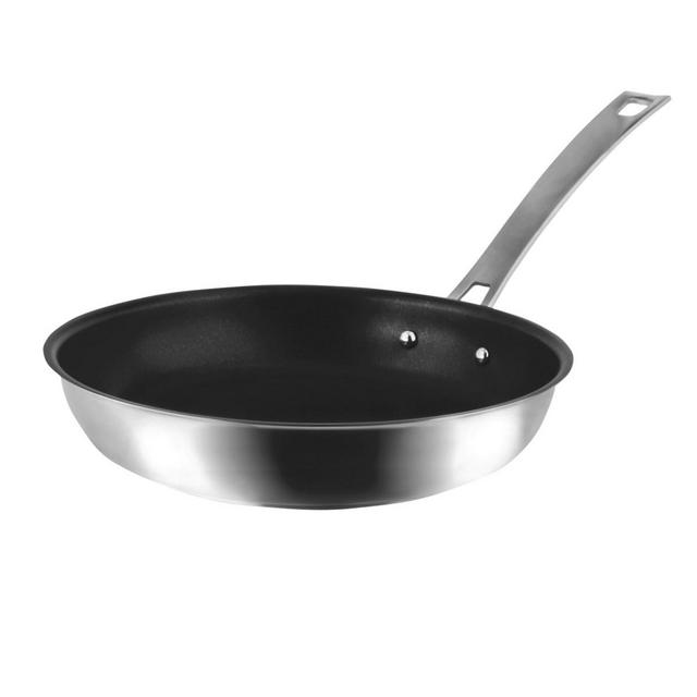 Stainless Steel Fry Pan – Horeca-R with Interior Nonstick Triple Coat