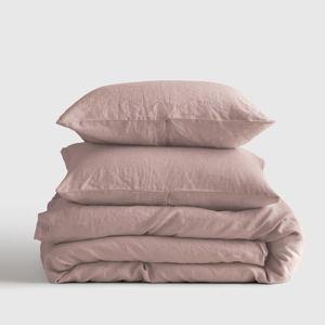 Linen Duvet Cover Set | Quince Mauve