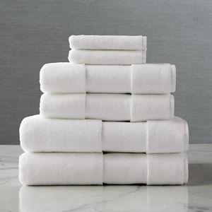 Frontgate Resort Collection Bath Towels: Six-piece Set in White