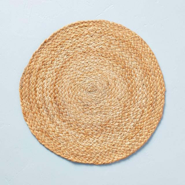 15" Braided Jute Plate Charger Natural - Hearth & Hand™ with Magnolia