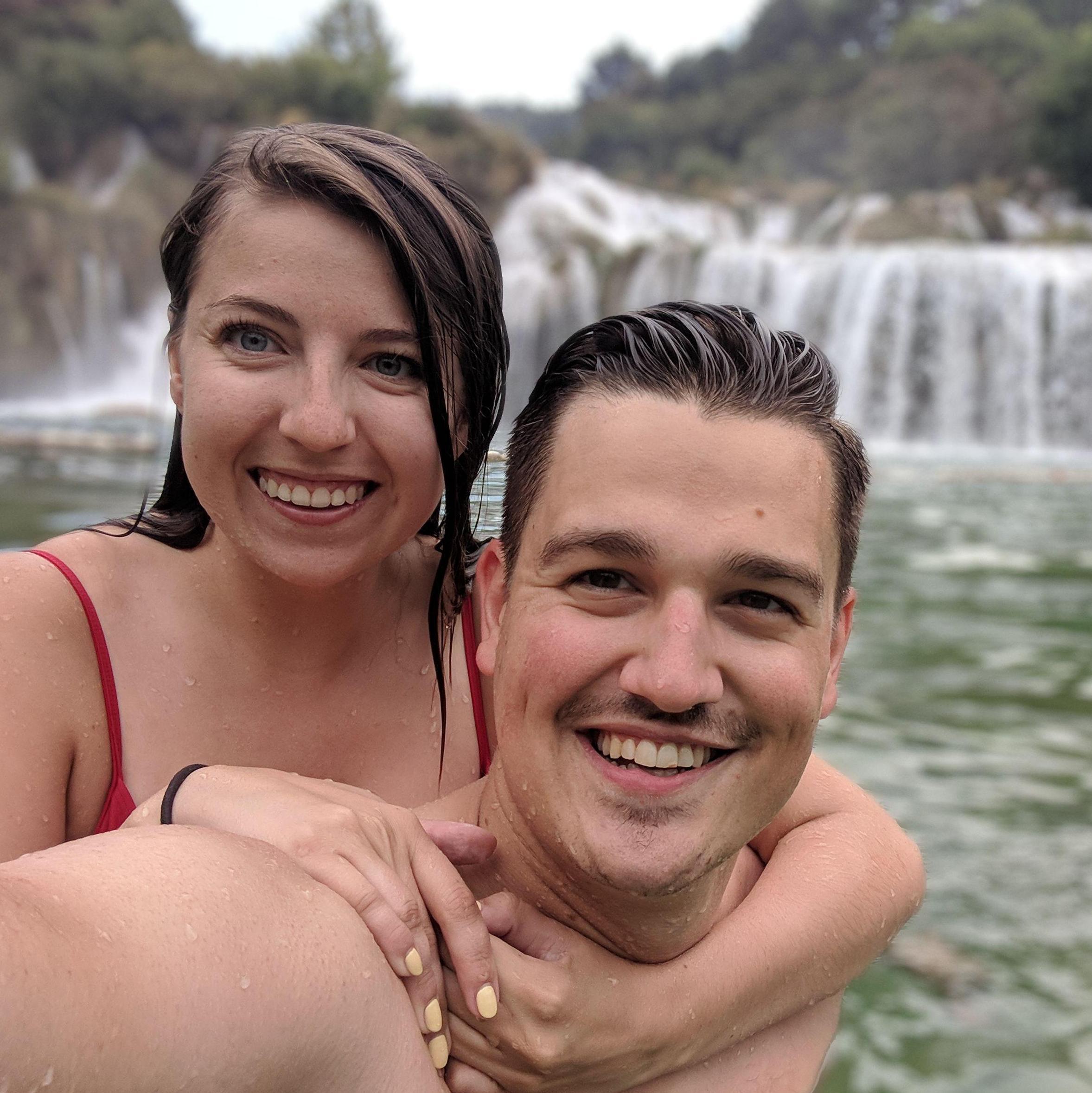Croatian waterfalls at Krka