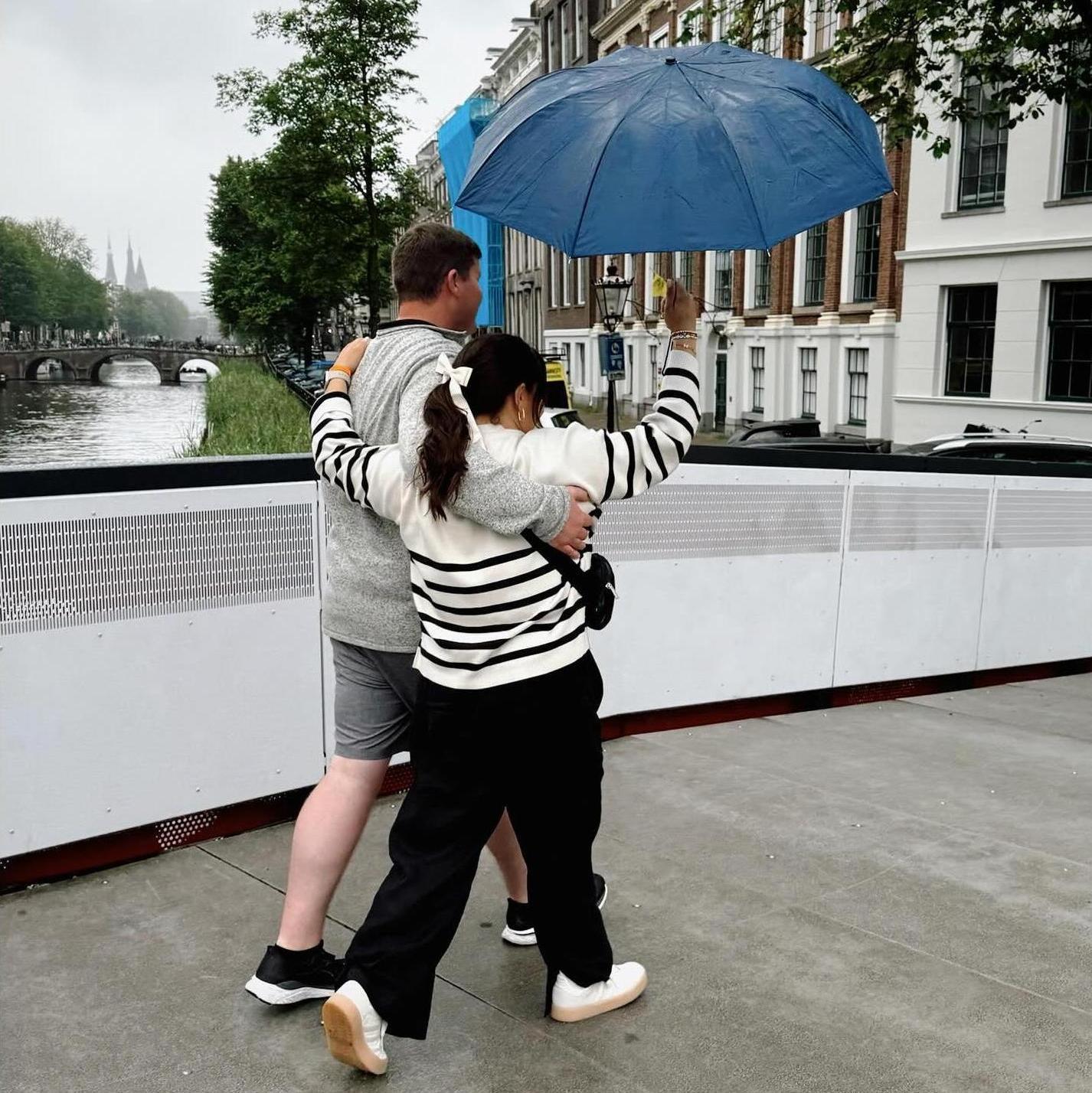 Spending a rainy afternoon exploring Amsterdam!