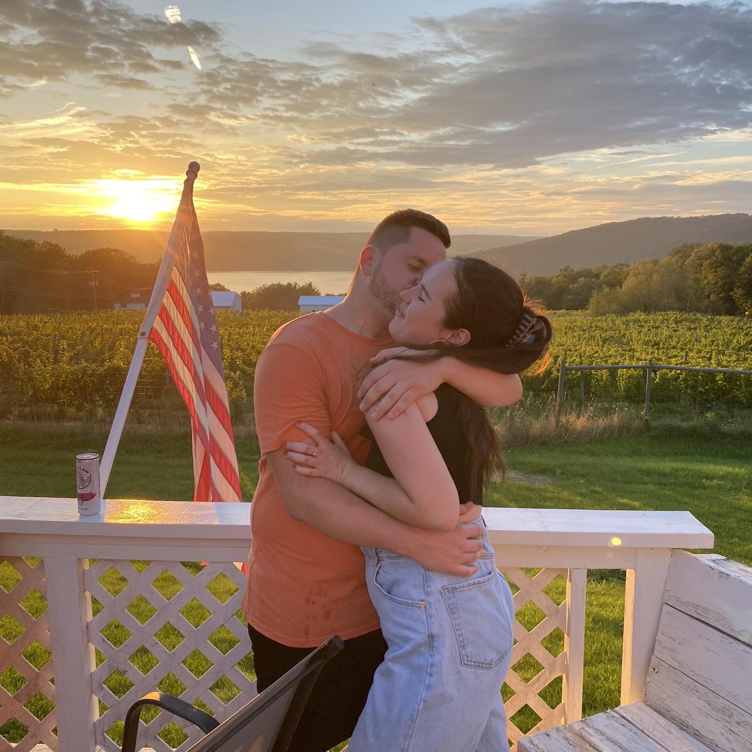 Dani and Rey’s engagement party