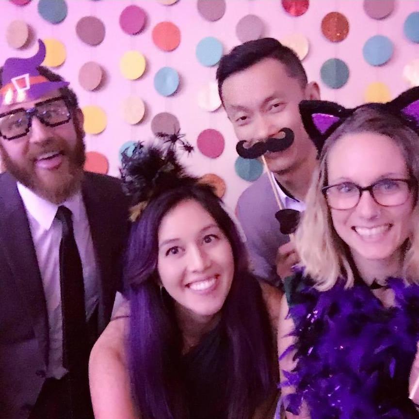 Photo booth at Robin's Wedding