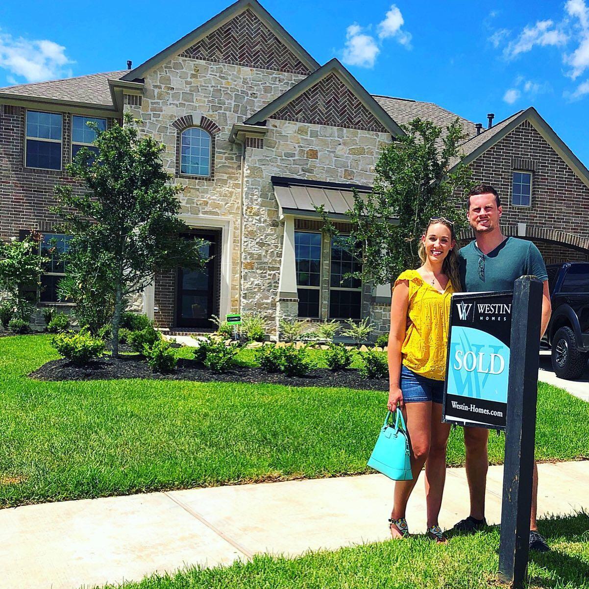 We bought our first home together, September 2019