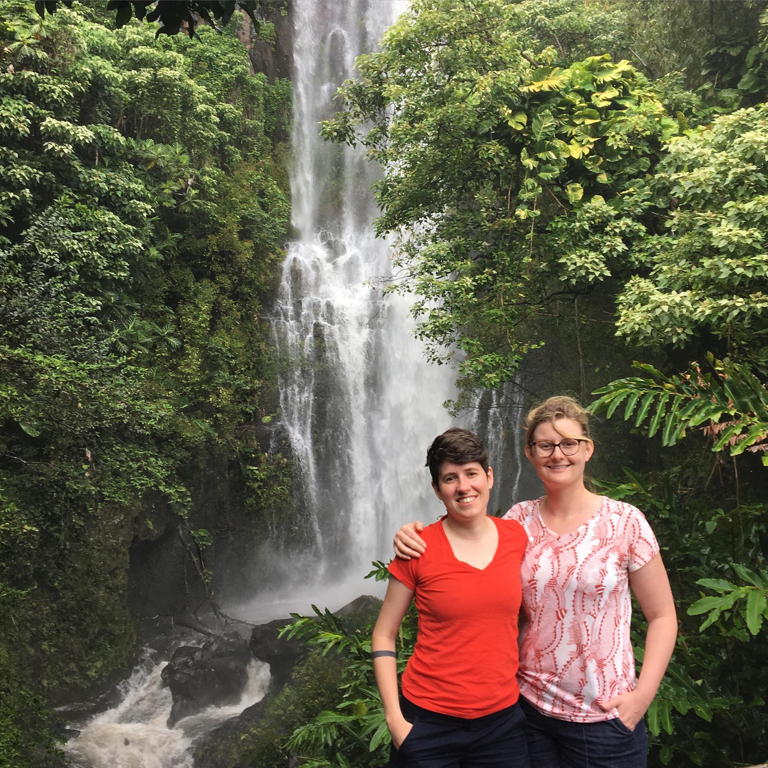 May 2016 // Waterfall on the road to Hana, Maui.