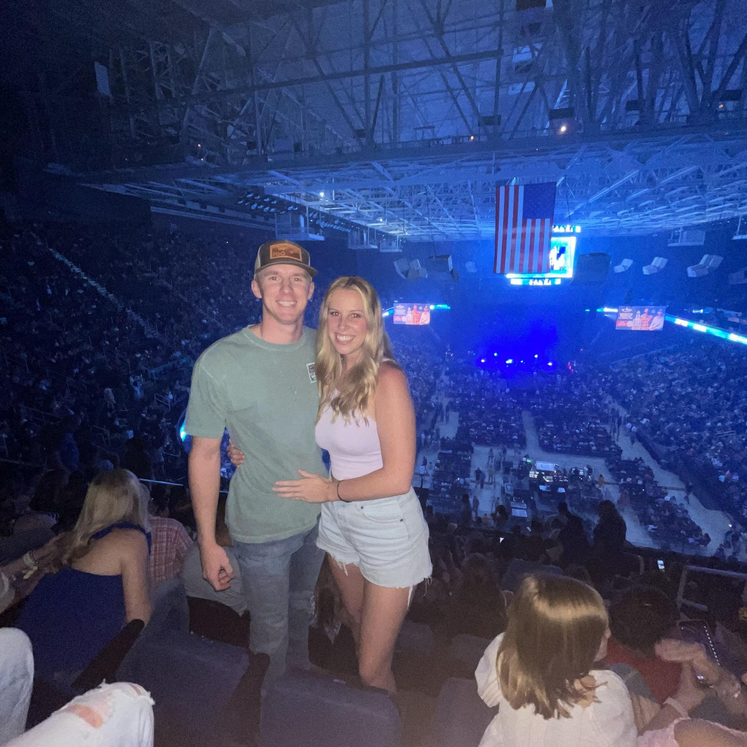Nate's first concert! We saw Thomas Rhett perform in Greensboro