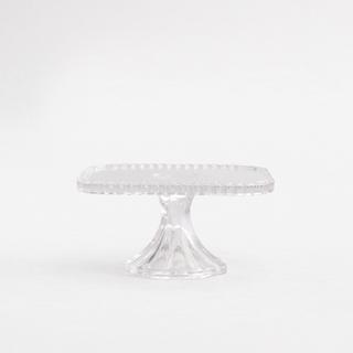 Square Glass Pedestal