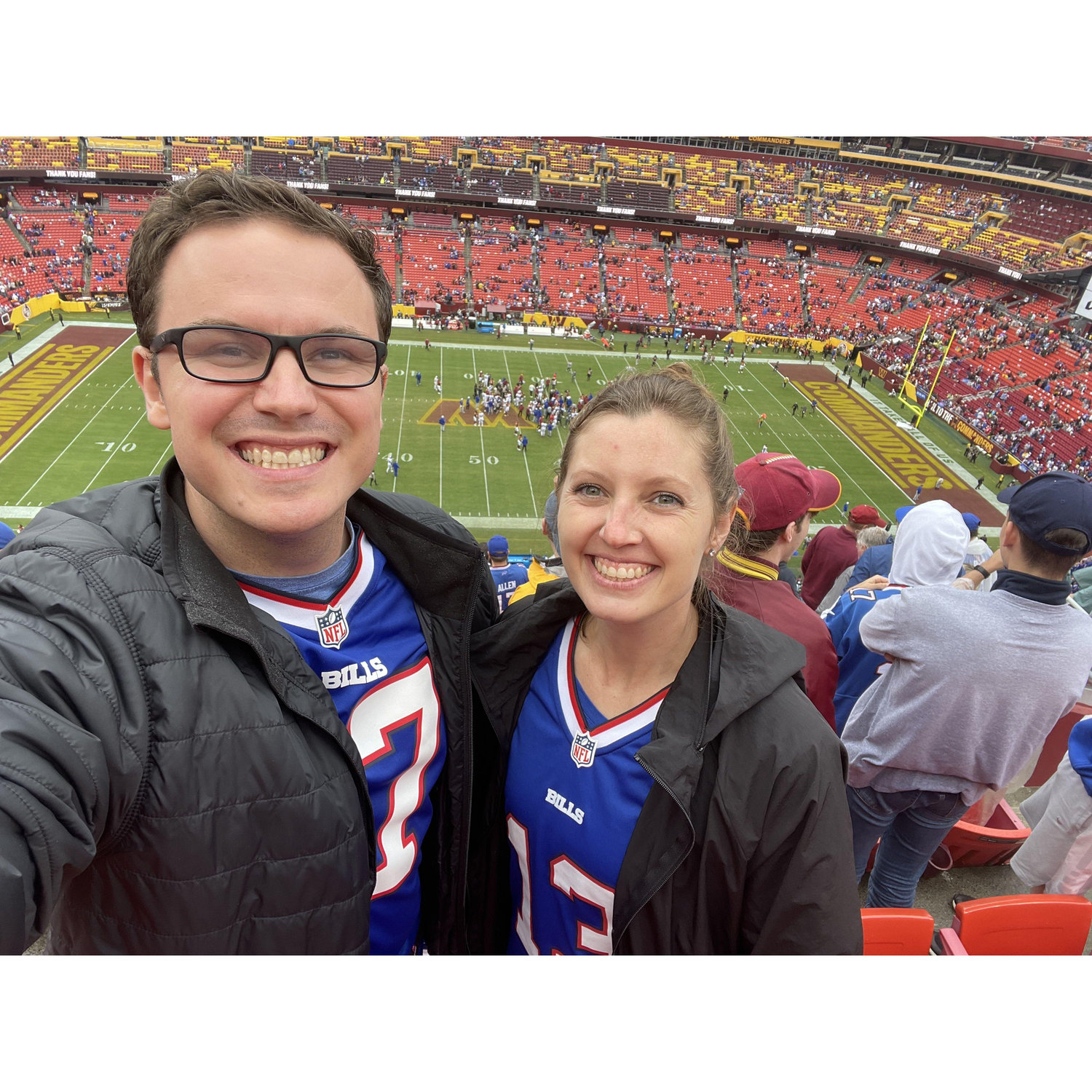 September 28, 2023: Our first Bills game together