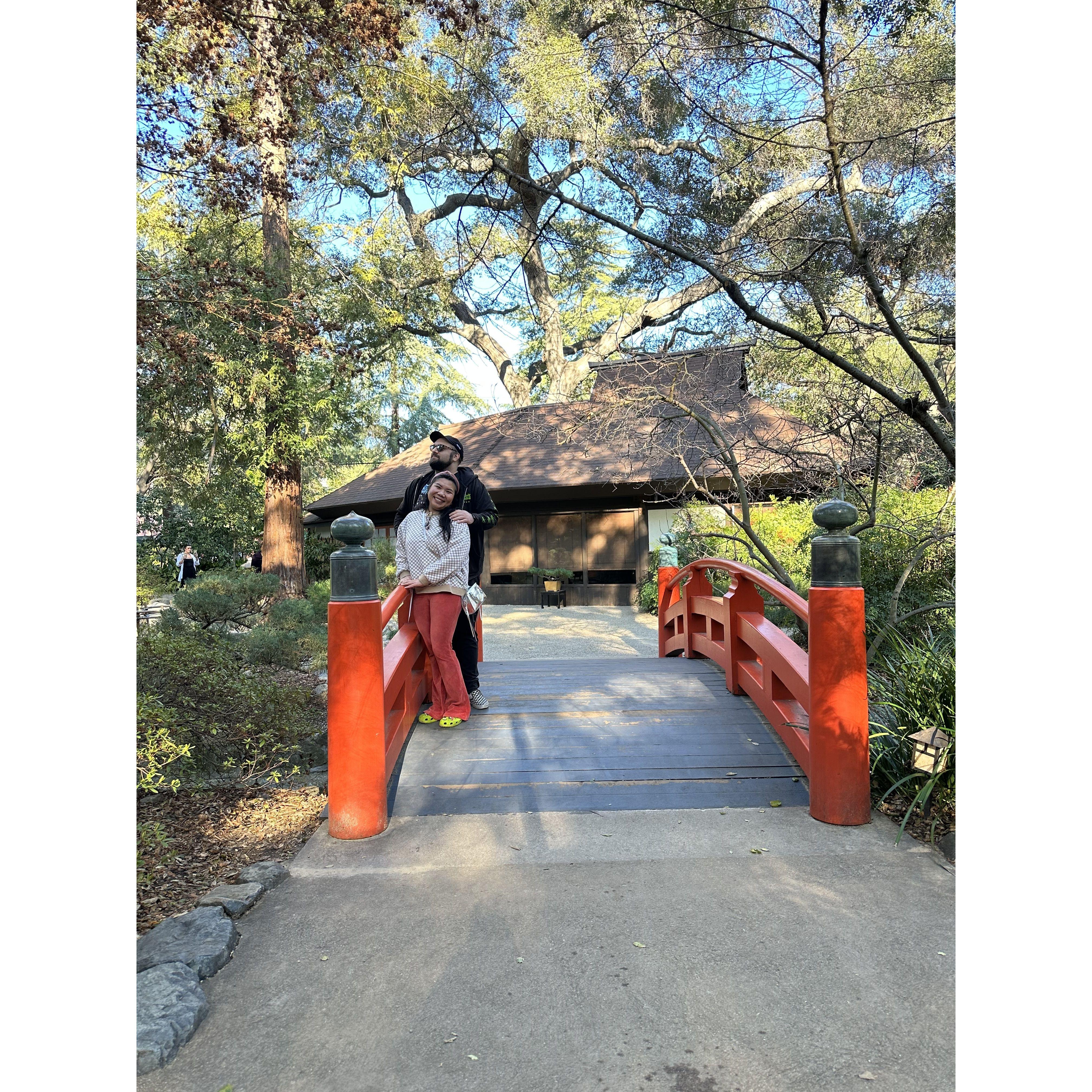 Visiting Descanso Gardens