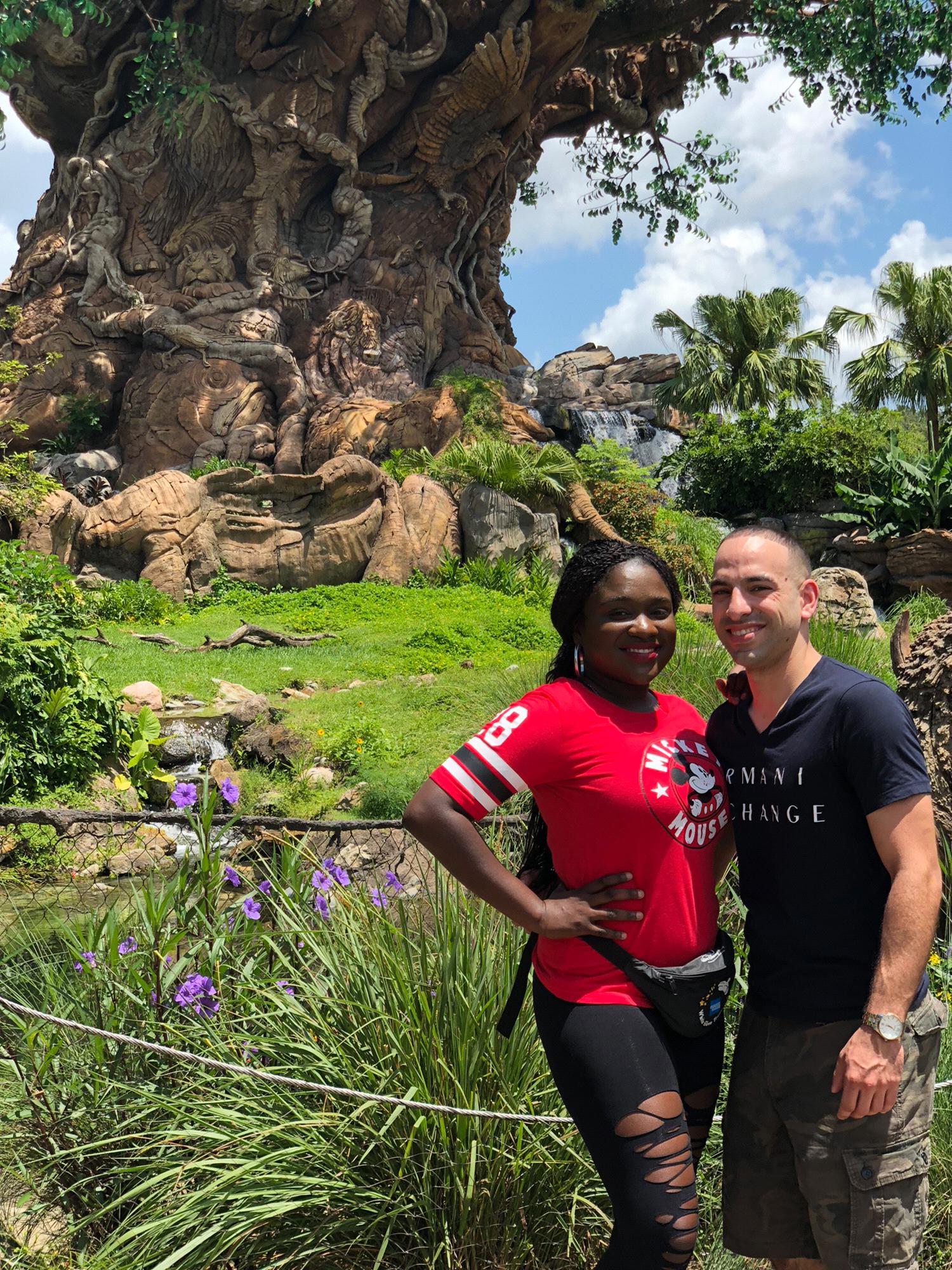 Having some fun in Animal Kingdom