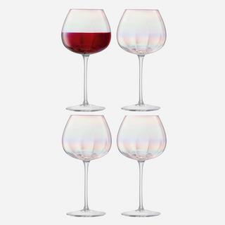 Pearl Red Wine Glass, Set of 4