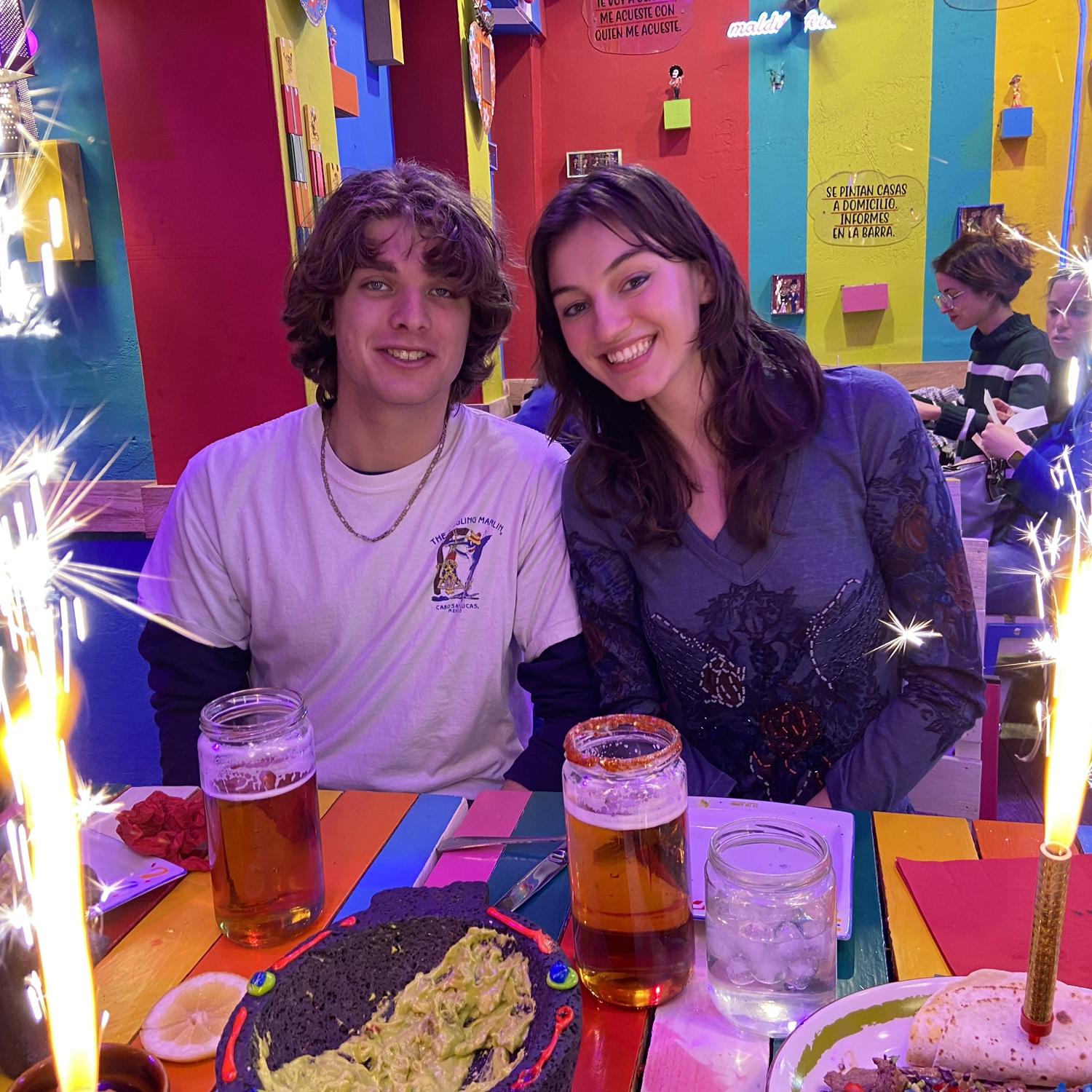 A Mexican restaurant in Madrid that told us they were out of chicken after we had already sat down
