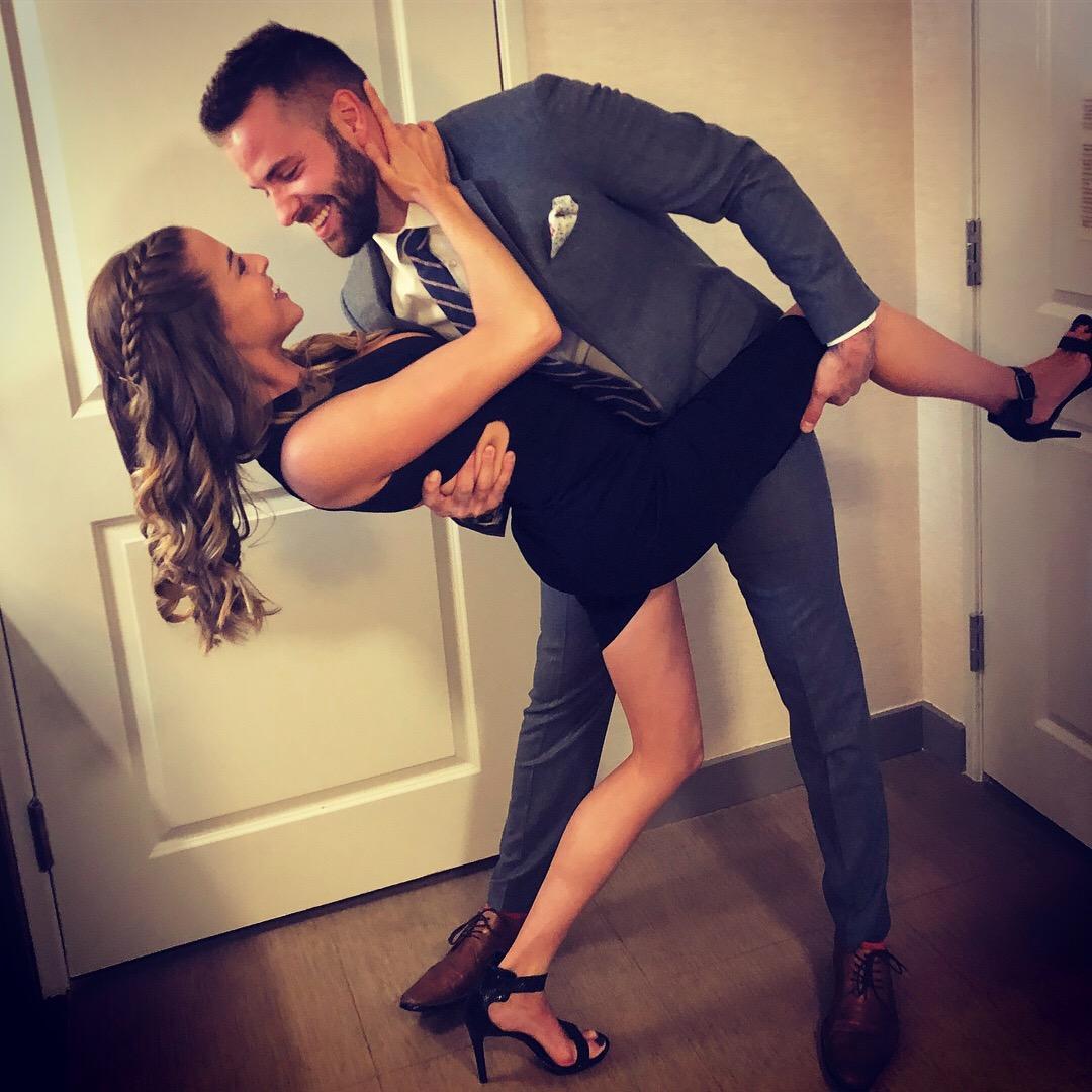 Getting a hang of this wedding date thing :)