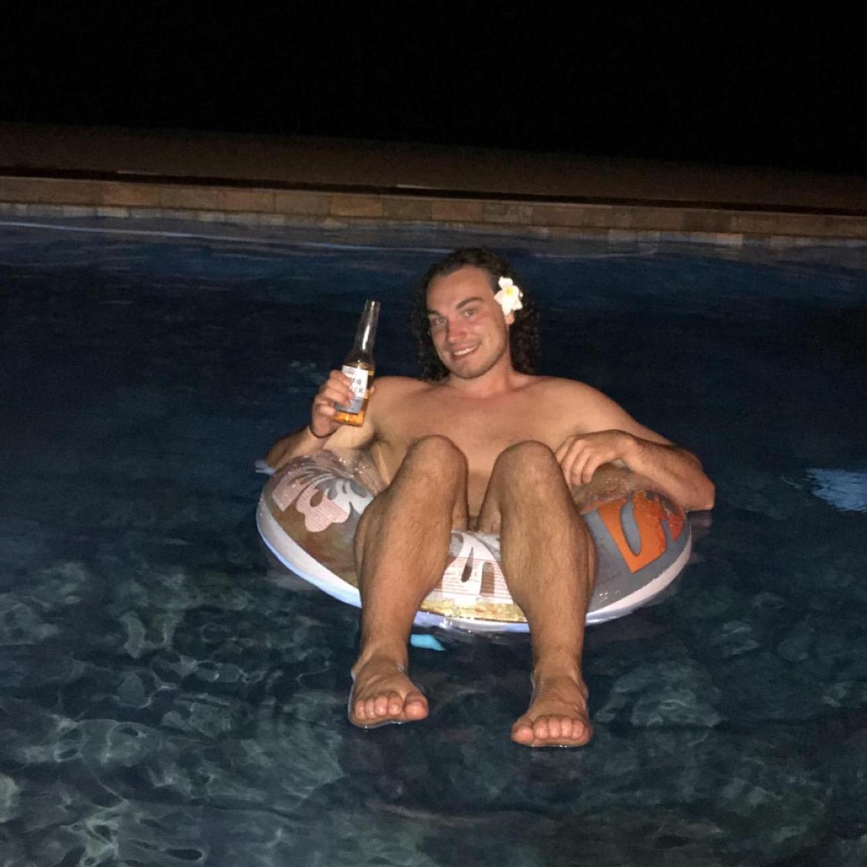 Jonah reeeealllly enjoyed the island life!