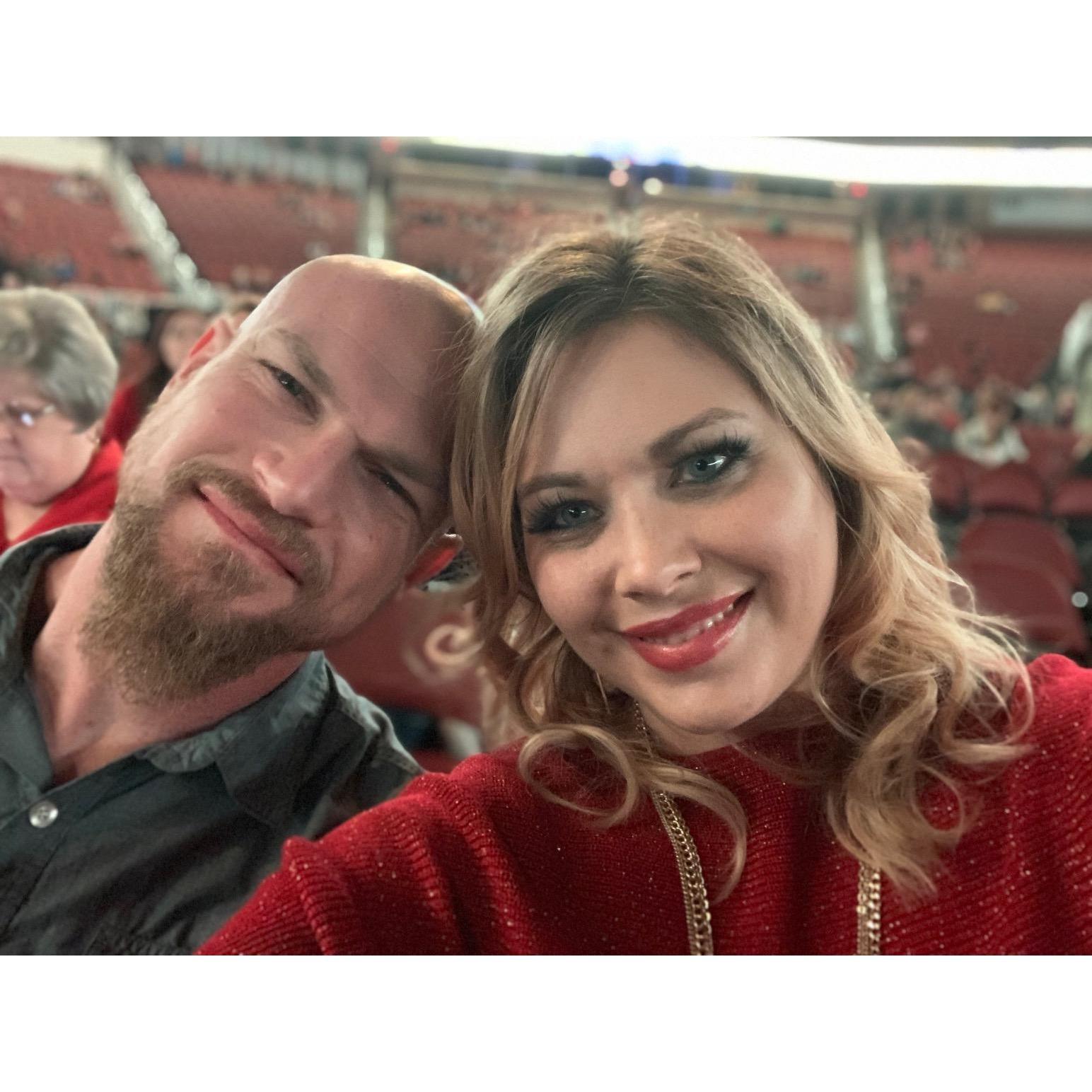Lindsey Stirling Winter Wonderland  for our anniversary November 2018