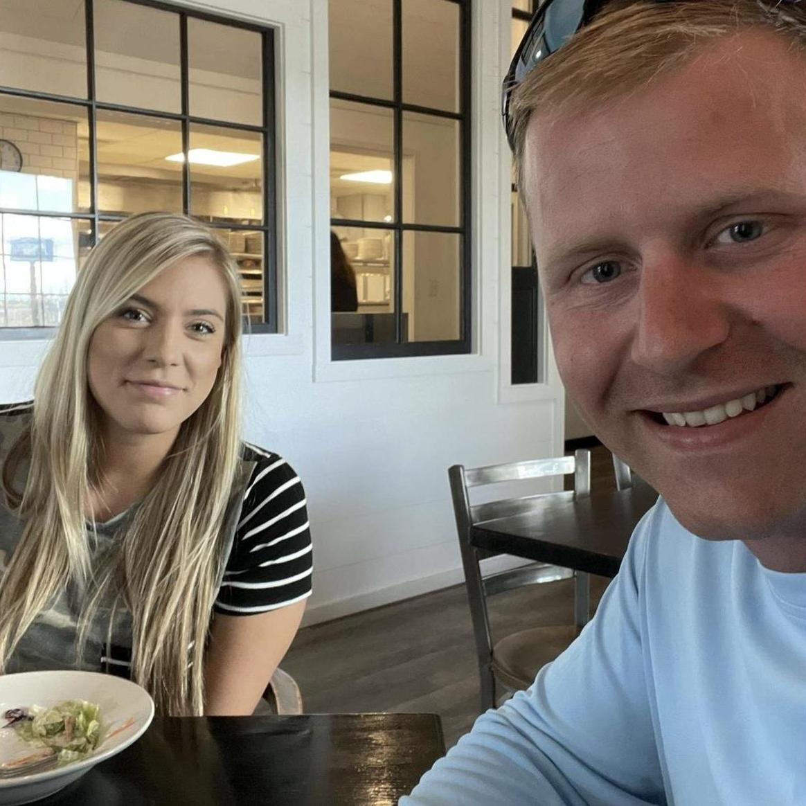 When I came to visit Jon's for the day during his month-long training in Devils Lake.