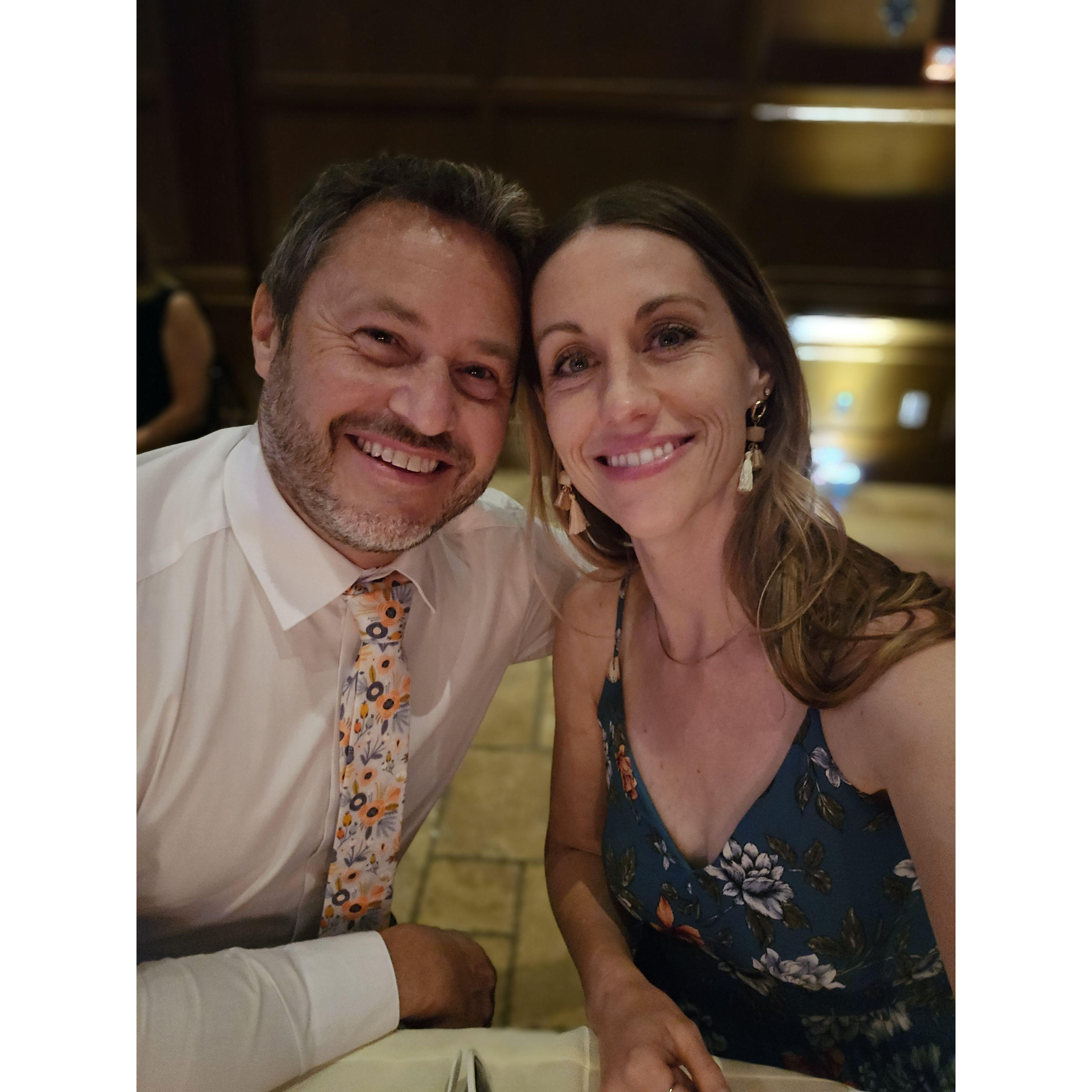 Here we are wedding guests, now we can't wait for you to be ours.