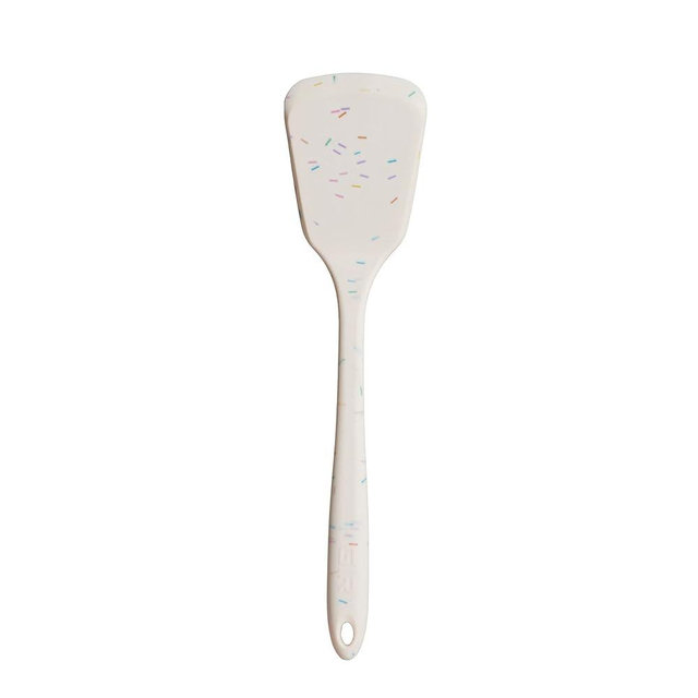 GIR: Get It Right Premium Silicone Ultimate Turner - Non-Stick Heat Resistant - Ideal for BBQs & Cookouts - Able to Lift, Flip and Transfer Heavier Food Items | Ultimate Turner - 13 IN, Sprinkles