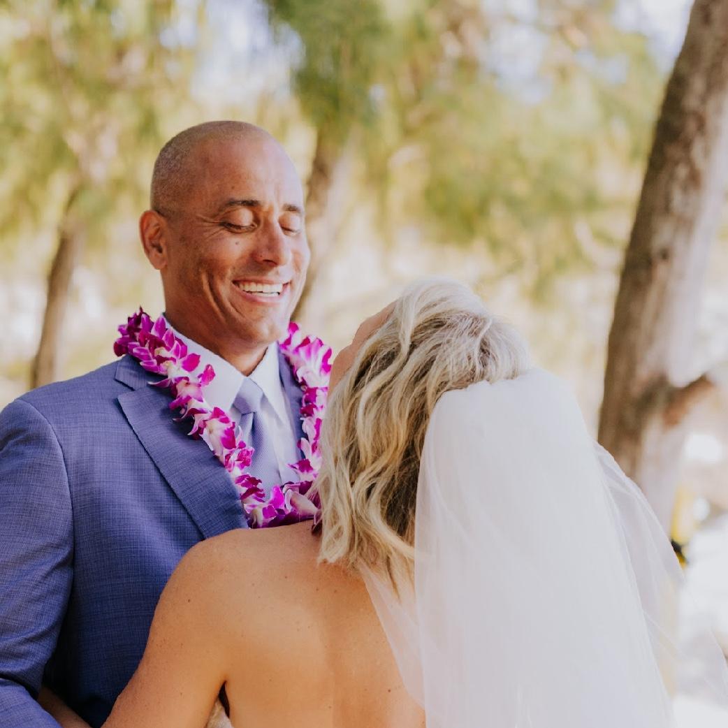 Our Shipwrecks Beach wedding in Kauai - July 24, 2025.