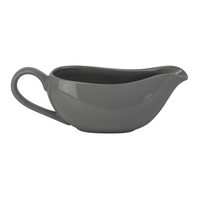 10 Strawberry Street Wazee Square 18 Oz Gravy Boat - Gray