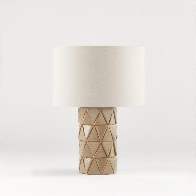 Esme Table Lamp with Linen Varena Shade