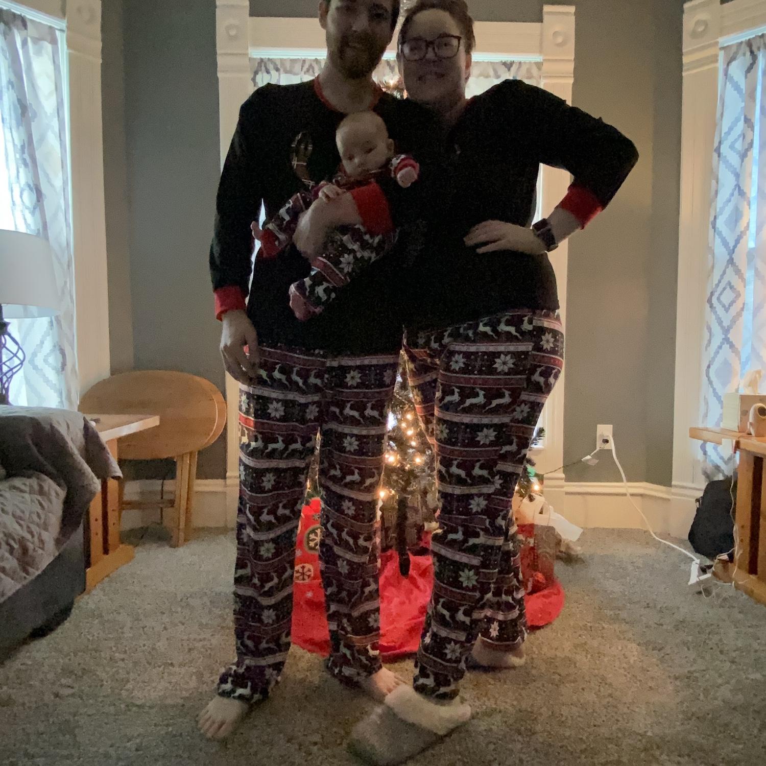 1st Christmas as parents!